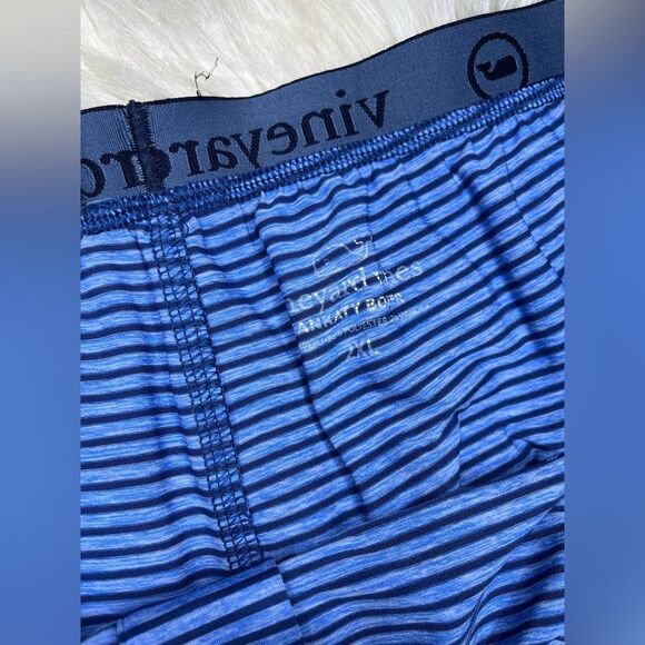 Vineyard Vines Men's Blue Sankaty Performance Boxer Brief Sz 2XL - Picture 4 of 5